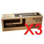 3 x Genuine Kyocera TK-174 Toner Cartridge FS-1320D FS-1370DN