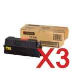 3 x Genuine Kyocera TK-330 Toner Cartridge FS-4000DN