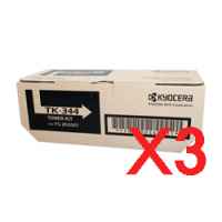 3 x Genuine Kyocera TK-344 Toner Cartridge FS-2020D FS2020D