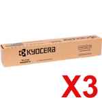3 x Genuine Kyocera TK-4149 Toner Cartridge TASKAlfa-2020