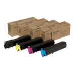 4 Pack Genuine Kyocera TK-510 Toner Cartridge Set FS-C5020N FS-C5025N