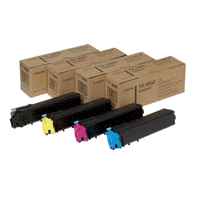 4 Pack Genuine Kyocera TK-510 Toner Cartridge Set FS-C5020N FS-C5025N