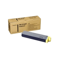 1 x Genuine Kyocera TK-510Y Yellow Toner Cartridge FS-C5020N FS-C5025N