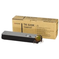 1 x Genuine Kyocera TK-520K Black Toner Cartridge FS-C5015N