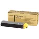 1 x Genuine Kyocera TK-520Y Yellow Toner Cartridge FS-C5015N
