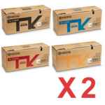 2 Lots of 4 Pack Genuine Kyocera TK-5284 Toner Cartridge Set P6235