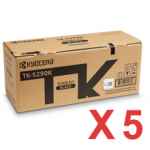 5 x Genuine Kyocera TK-5294K Black Toner Cartridge P7240