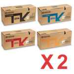 2 Lots of 4 Pack Genuine Kyocera TK-5294 Toner Cartridge Set P7240