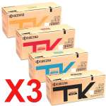 3 Lots of 4 Pack Genuine Kyocera TK-5374 Toner Cartridge Set PA3500 MA3500