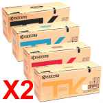 2 Lots of 4 Pack Genuine Kyocera TK-5394 Toner Cartridge Set PA4500