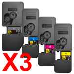 3 Lots of 4 Pack Genuine Kyocera TK-5454 Toner Cartridge Set PA2600
