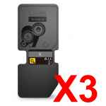 3 x Genuine Kyocera TK-5484K Black Toner Cartridge PA2101 MA2101