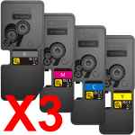3 Lots of 4 Pack Genuine Kyocera TK-5494 Toner Cartridge Set PA2101 MA2101