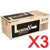 3 x Genuine Kyocera TK-564K Black Toner Cartridge FS-C5300DN