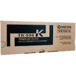 1 x Genuine Kyocera TK-594K Black Toner Cartridge FS-C2026MFP FS-C2526MFP
