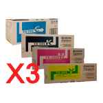 3 Lots of 4 Pack Genuine Kyocera TK-594 Toner Cartridge Set FS-C2026MFP FS-C2526MFP