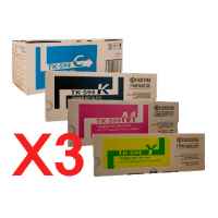 3 Lots of 4 Pack Genuine Kyocera TK-594 Toner Cartridge Set FS-C2026MFP FS-C2526MFP