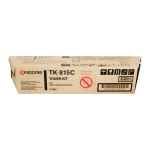 1 x Genuine Kyocera TK-815C Cyan Toner Cartridge KM-C2630D