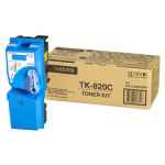 1 x Genuine Kyocera TK-820C Cyan Toner Cartridge FS-C8100DN