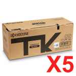 5 x Genuine Kyocera TK-8549K Black Toner Cartridge TASKAlfa-4054ci