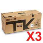 3 x Genuine Kyocera TK-8559K Black Toner Cartridge TASKAlfa-5054ci 6054ci 7054ci