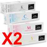 2 Lots of 4 Pack Genuine Kyocera TK-8729 Toner Cartridge Set TASKAlfa-7052ci 8052ci