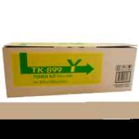 1 x Genuine Kyocera TK-899Y Yellow Toner Cartridge FS-C8020MFP FS-C8025MFP