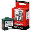 1 x Genuine Lexmark #17 Black Ink Cartridge 10N0217