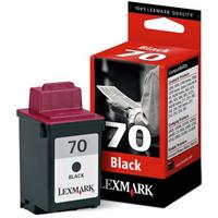 1 x Genuine Lexmark #70 Black Ink Cartridge 12A1970