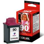 1 x Genuine Lexmark #90 Photo Ink Cartridge 12A1990