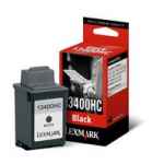1 x Genuine Lexmark 13400HC Black Ink Cartridge 13400HC