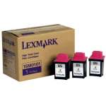 1 x Genuine Lexmark #85 Colour Ink Cartridge Tri Pack High Yield 15M0101