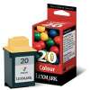 1 x Genuine Lexmark #20 Colour Ink Cartridge 15M0120