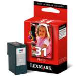 1 x Genuine Lexmark #31 Photo Ink Cartridge 18C0031