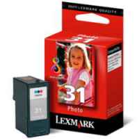 1 x Genuine Lexmark #31 Photo Ink Cartridge 18C0031