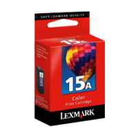 1 x Genuine Lexmark #15 Colour Ink Cartridge 18C2100A