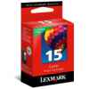 1 x Genuine Lexmark #15 Colour Ink Cartridge Return Program 18C2110A