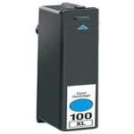 1 x Compatible Lexmark #100XL Cyan Ink Cartridge High Yield 14N1069A