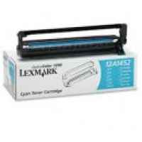 1 x Genuine Lexmark Optra Colour 1200 Cyan Toner Cartridge 