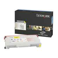 1 x Genuine Lexmark C510 Yellow Toner Cartridge 