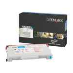 1 x Genuine Lexmark C510 Cyan Toner Cartridge High Yield 