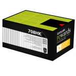 1 x Genuine Lexmark CS310 CS410 CS510 708HK Black Toner Cartridge High Yield Return Program