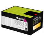 1 x Genuine Lexmark CS310 CS410 CS510 708HM Magenta Toner Cartridge High Yield Return Program