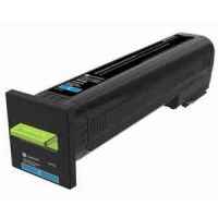 1 x Genuine Lexmark CS820 CX825 CX860 72K60C Cyan Toner Cartridge Return Program