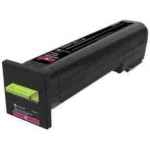 1 x Genuine Lexmark CS820 72K6XM Magenta Toner Cartridge Extra High Yield Return Program