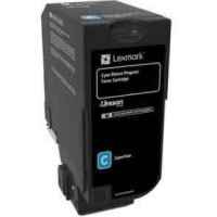 1 x Genuine Lexmark CS725 CX725 74C60C Cyan Toner Cartridge Return Program