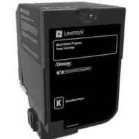 1 x Genuine Lexmark CS725 CX725 74C60K Black Toner Cartridge Return Program