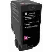 1 x Genuine Lexmark CS725 CX725 74C60M Magenta Toner Cartridge Return Program