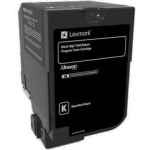 1 x Genuine Lexmark CX725 84C6HK Black Toner Cartridge High Yield Return Program