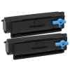 2 x Compatible Lexmark B3442 MB3442 Toner Cartridge Extra High Yield B346X00